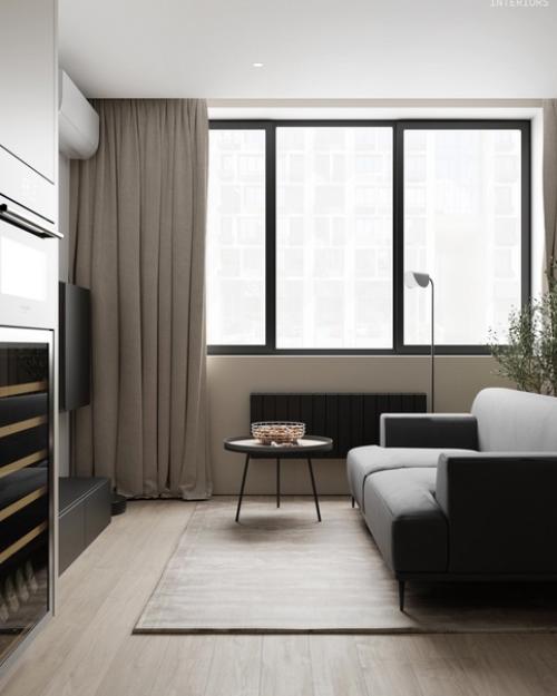 Хорошо освещённая студия, площадью - 43 кв. 04