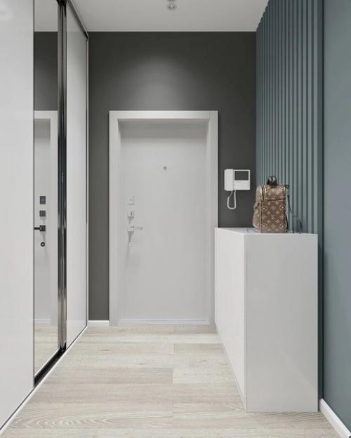 Школа ремонта.  Небольшая и яркая кухня - гостиная. 08