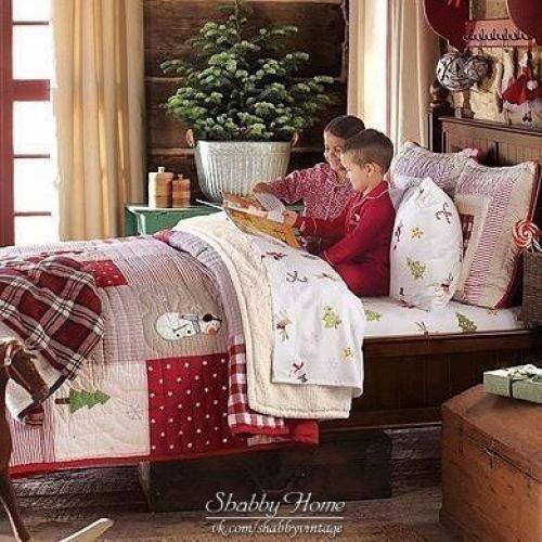 Новогодний декор детской комнаты атмосферу волшебной сказки создаст. 03