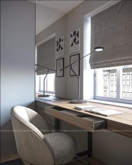 Дизайн - проект интерьера двухкомнатной квартиры. 01