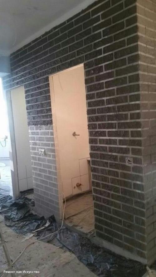 Кирпичная стена своими руками с минимум затрат. 02