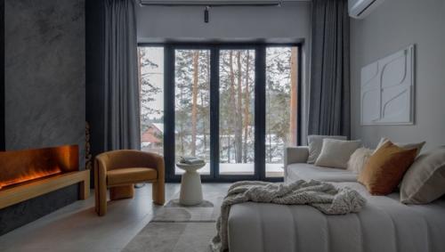 Проект небольшого загородного дома площадью 96 кв. 02