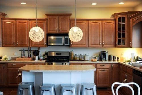 Простой и эффектный абажур своими руками. 06