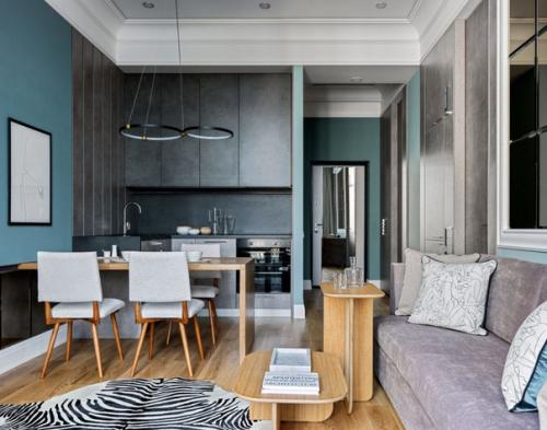 Стильная квартира площадью 42 м 2. 05