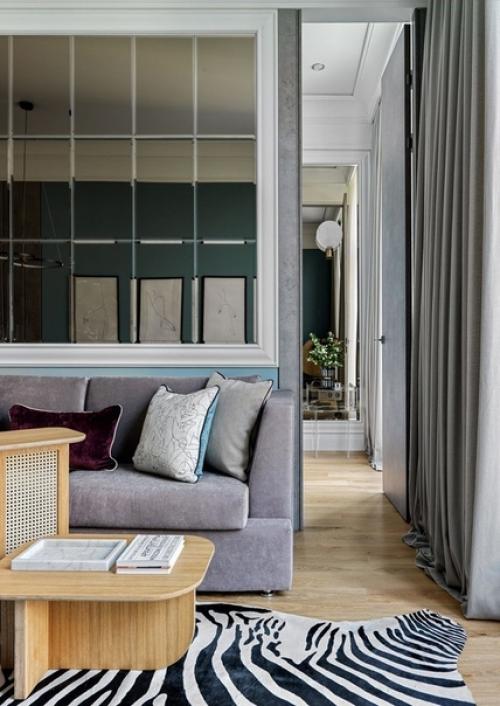 Стильная квартира площадью 42 м 2. 02