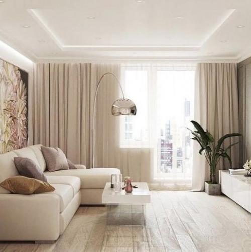 Вроде и ничего особенного уже не сделаешь в гостиной с данной планировкой, но дизайнеры каждый раз удивляют. 02