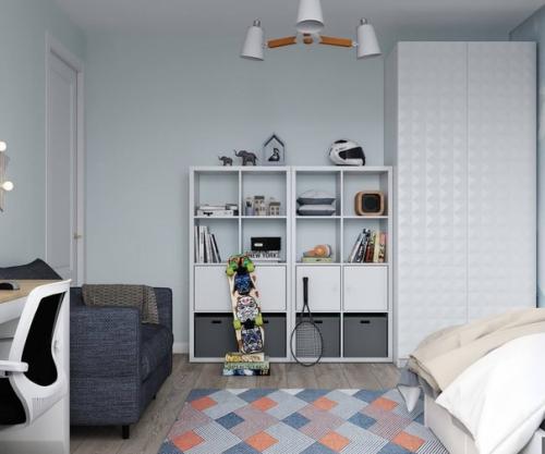 Проект детской комнаты для мальчика 4. 5 лет. 02