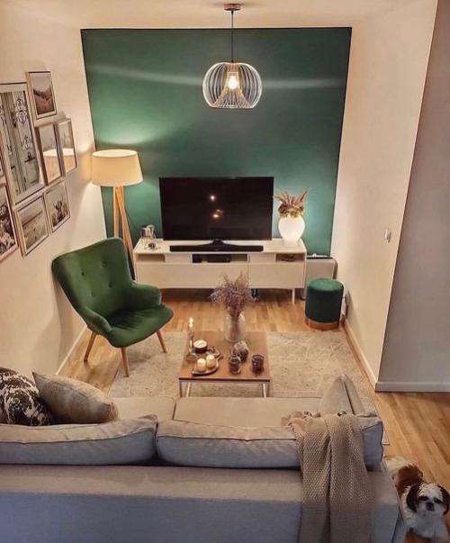 Уютный скандинавский интерьер с приятным декором и очень крутой атмосферой. 01