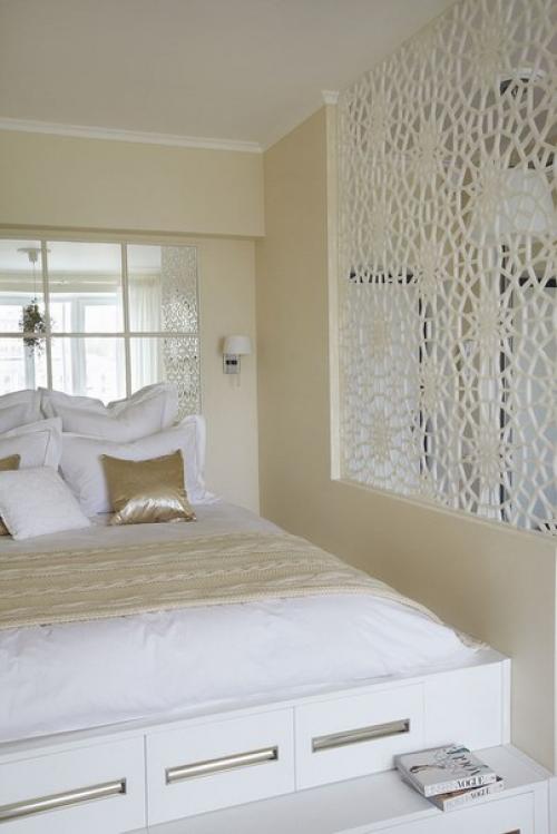 Превосходный дизайн интерьера однокомнатной квартиры - студии, площадью 34 кв. 04