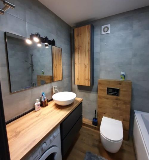 Двухкомнатная квартира после ремонта в стиле лофт. 05