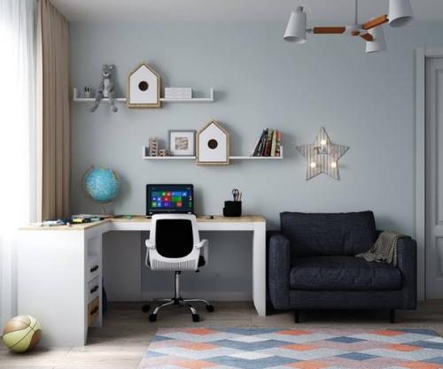 Проект детской комнаты для мальчика 4. 5 лет. 01