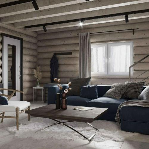 Проект современной бани с комнатой отдыха строится на балансе между функциональностью, эстетикой и ощущением полного расслабления. 01