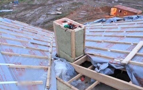 Как сделать проход вентиляции и дымохода через кровлю. 02 Как сделать проход вентиляции и дымохода через кровлю. 02