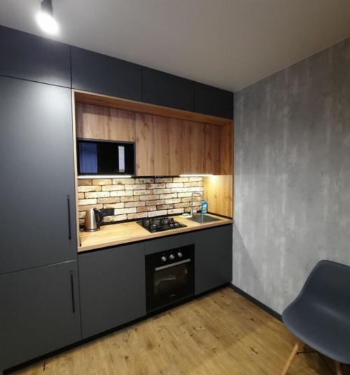 Двухкомнатная квартира после ремонта в стиле лофт. 02