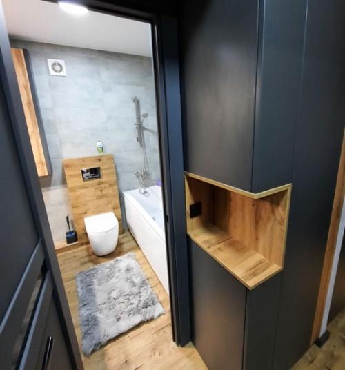 Двухкомнатная квартира после ремонта в стиле лофт. 06