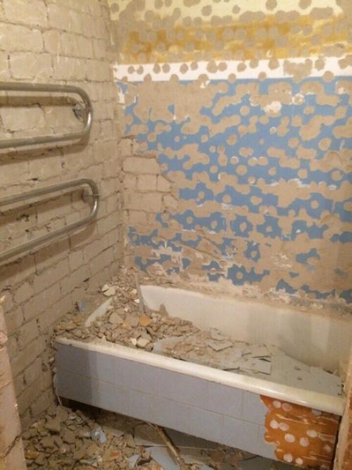 Ремонт в ванной. 01