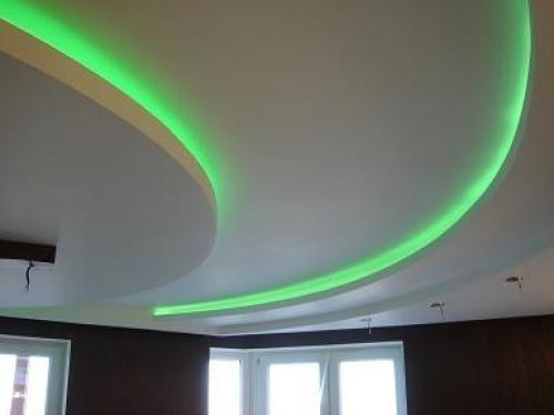 Мы делаем подсветку потолочных карнизов. 5. 02