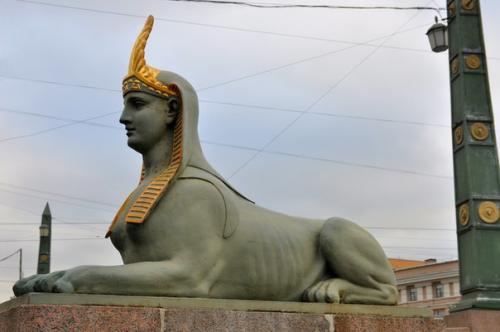 Петербургские сфинксы. Ангел на шпиле петропавловской крепости, кораблик на адмиралтействе, медный всадник. 06
