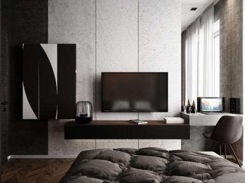 Дизайн - проект квартиры для холостяка. 01