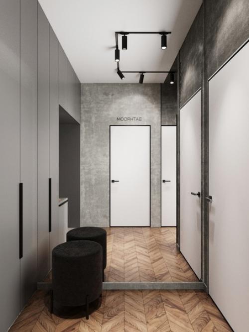 Дизайн - проект квартиры для холостяка. 06