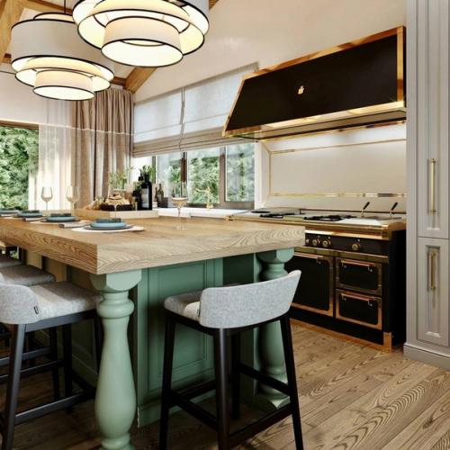 Очень нравится когда в интерьере присутствуют оттенки зелёного цвета. 01