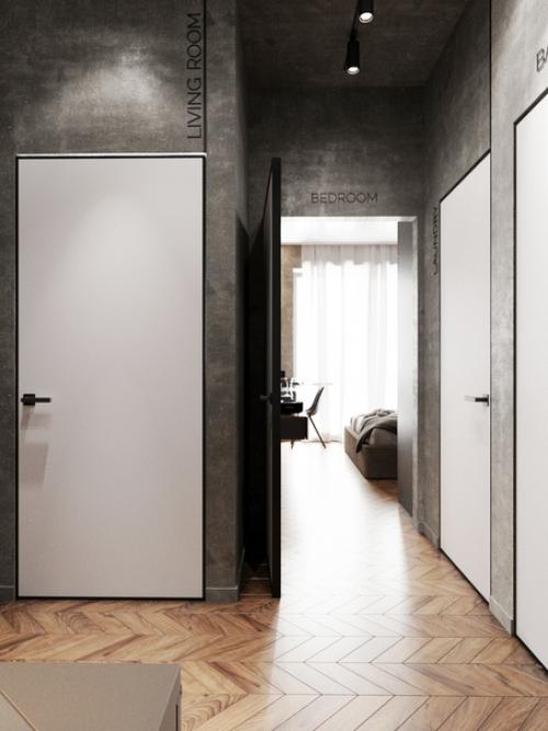 Дизайн - проект квартиры для холостяка. 04