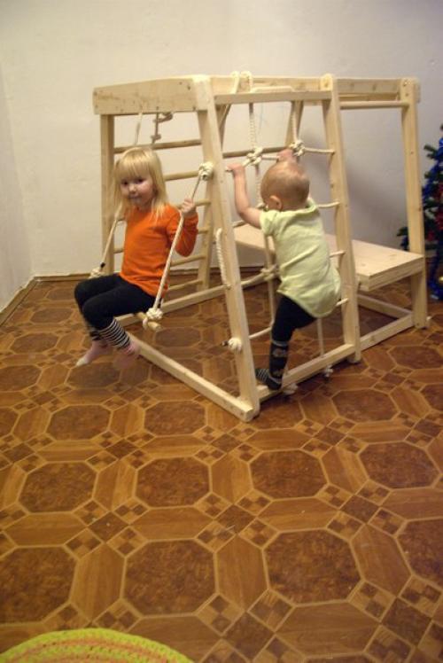 Спортивный комплекс для детей своими руками. 06