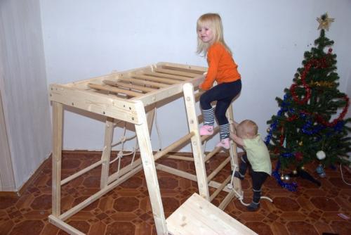 Спортивный комплекс для детей своими руками. 04