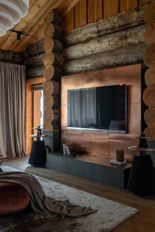 Дерево в интерьере - уют и гармония. 02