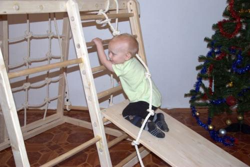 Спортивный комплекс для детей своими руками. 08