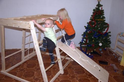 Спортивный комплекс для детей своими руками. 05