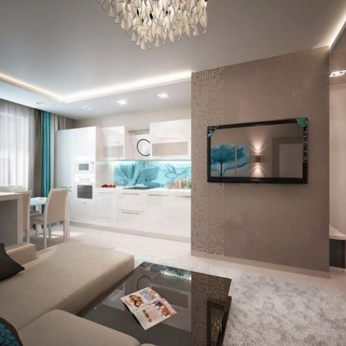 Небольшая квартира - студия. 05