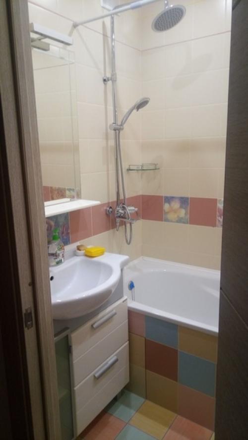 Ура!  Закончили Ремон ванной) буду рада мнению со стороны. 01