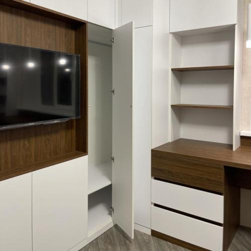 Оборудовали рабочую зону в детской комнате. 05