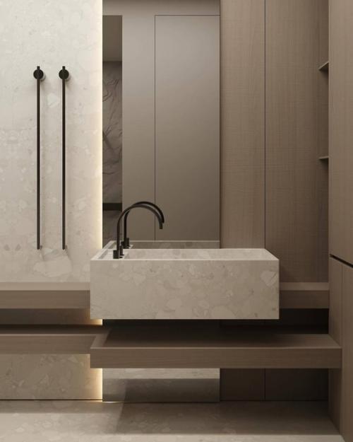 Просторная ванная комната в современном стиле. 03