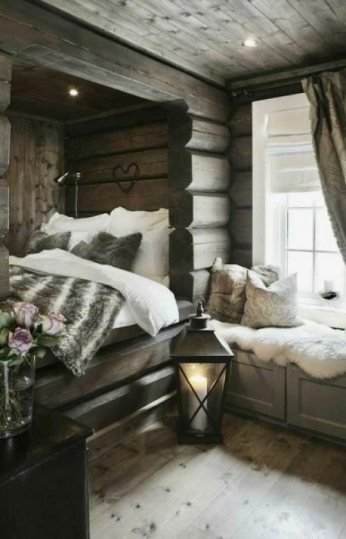 Дерево в интерьере - уют и гармония. 06