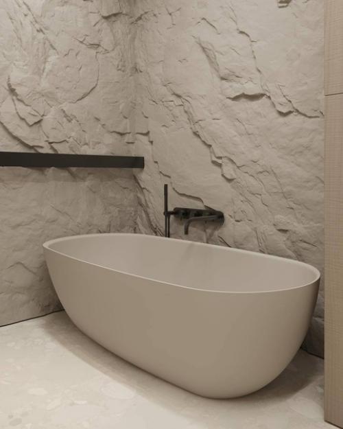 Просторная ванная комната в современном стиле. 05