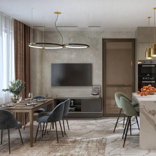 Оцените проект этой квартиры от 1 до 10. 05