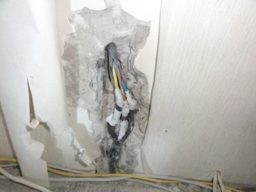 Перебит вводной кабель в квартиру, что делать? 04 Перебит вводной кабель в квартиру, что делать? 04