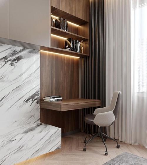 Еще один шикарный дизайн - проект кухни - гостиной. 05