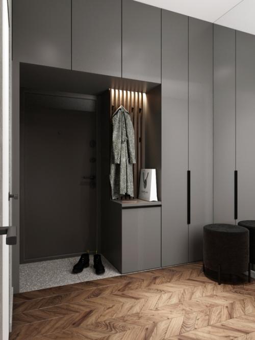 Дизайн - проект квартиры для холостяка. 05