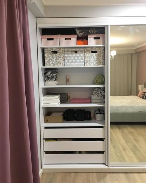 Работа мужа.  Замерил, ездил по мебельным, заказал распил и собрал. 03