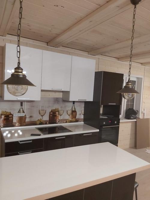 Работа отца.  Реконструкция старого дома на современный лад. 04