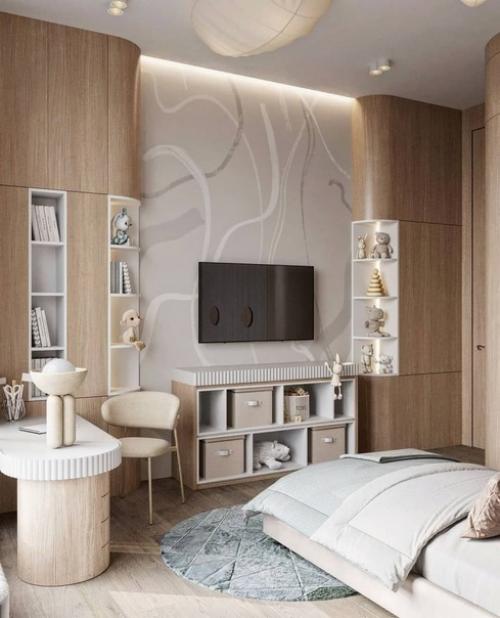 Потрясающая детская для девочки не оставит вас равнодушными! 04