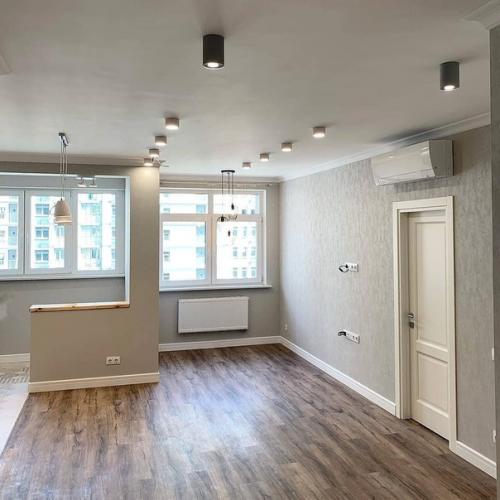 Кухня - гостиная.  Фото сразу после ремонта. 05