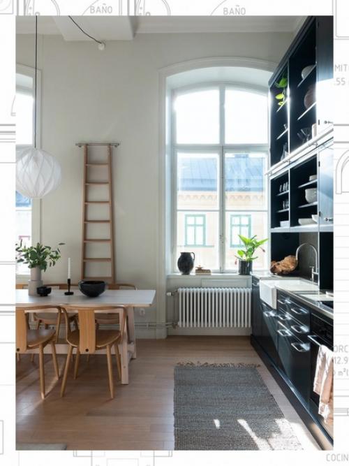 Здание конца 19 века в Стокгольме было преобразовано в стильный жилой комплекс под названием Lyceum. 05