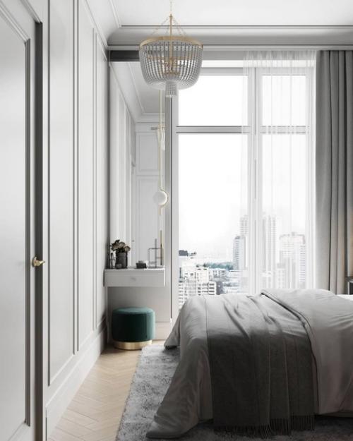 Два варианта визуализации мастер - спальни. 02