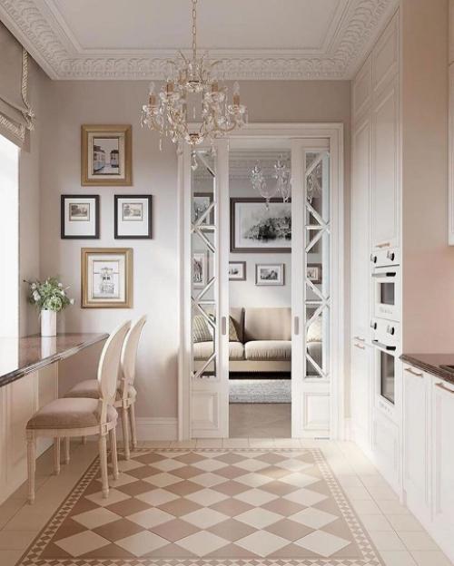 Классика.  Шикарный дизайн - проект квартиры. 06