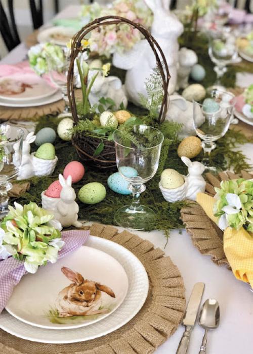 Несколько простых способов создать весеннее настроение и украсить дом к пасхе. 05