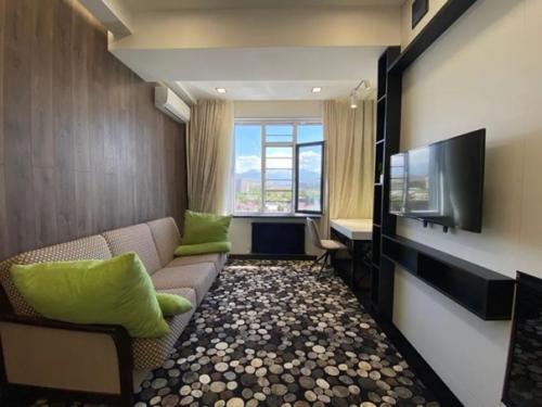 2 комнатная квартира студия с дизайнерским ремонтом, площадью 50 кв. 02